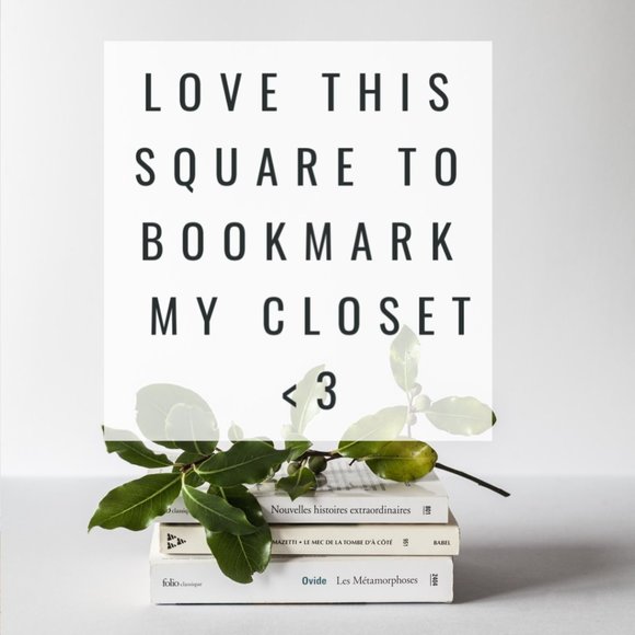 Bookmark my Closet! <3 - Picture 2 of 2